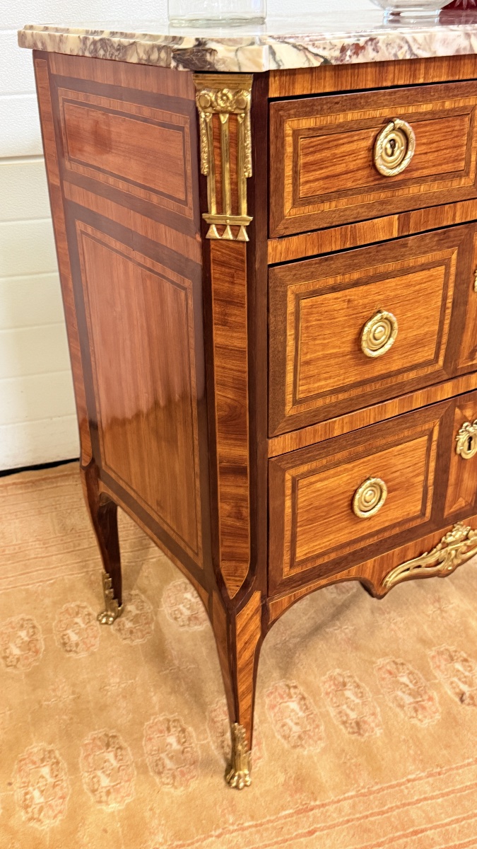 Transitional-period Chest Of Drawers, 18th Century -photo-3