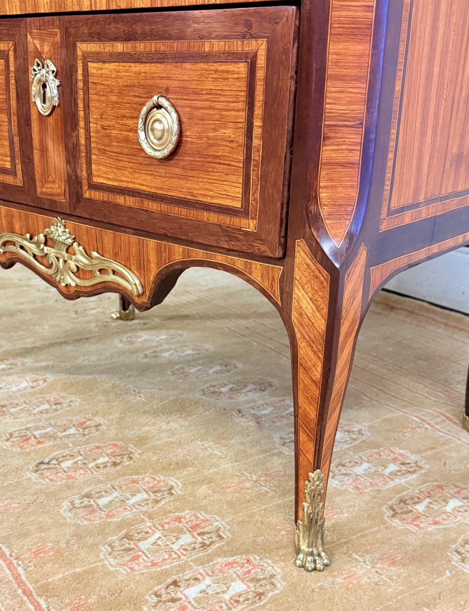 Transitional-period Chest Of Drawers, 18th Century -photo-1
