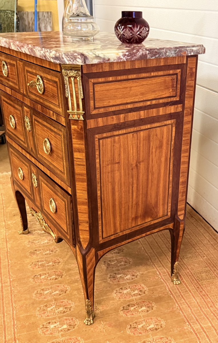 Transitional-period Chest Of Drawers, 18th Century -photo-4