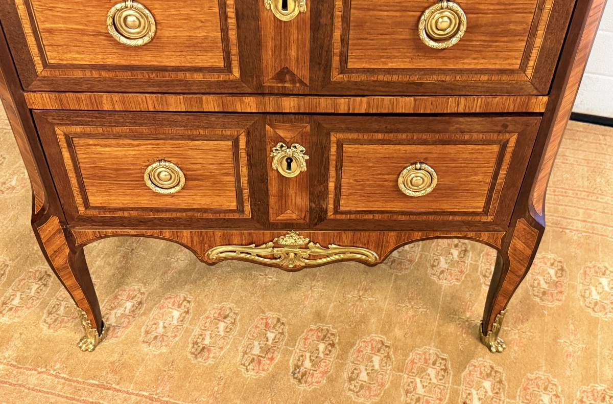 Transitional-period Chest Of Drawers, 18th Century -photo-2