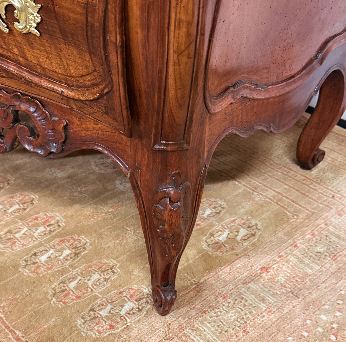 Commode Provençale Galbée , Estampillée D. BARIOL , XVIIIe siècle -photo-6
