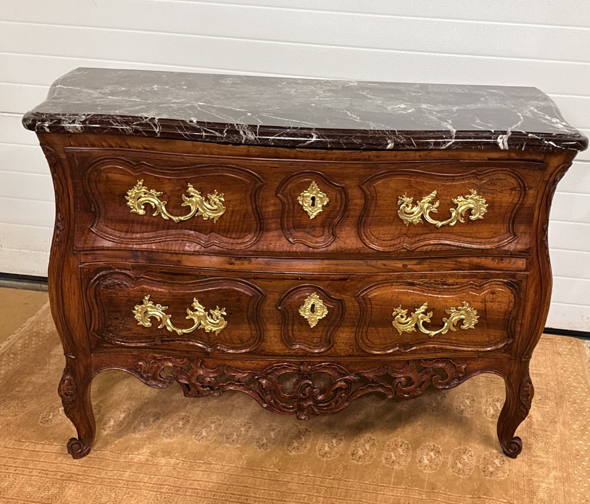 Commode Provençale Galbée , Estampillée D. BARIOL , XVIIIe siècle -photo-7