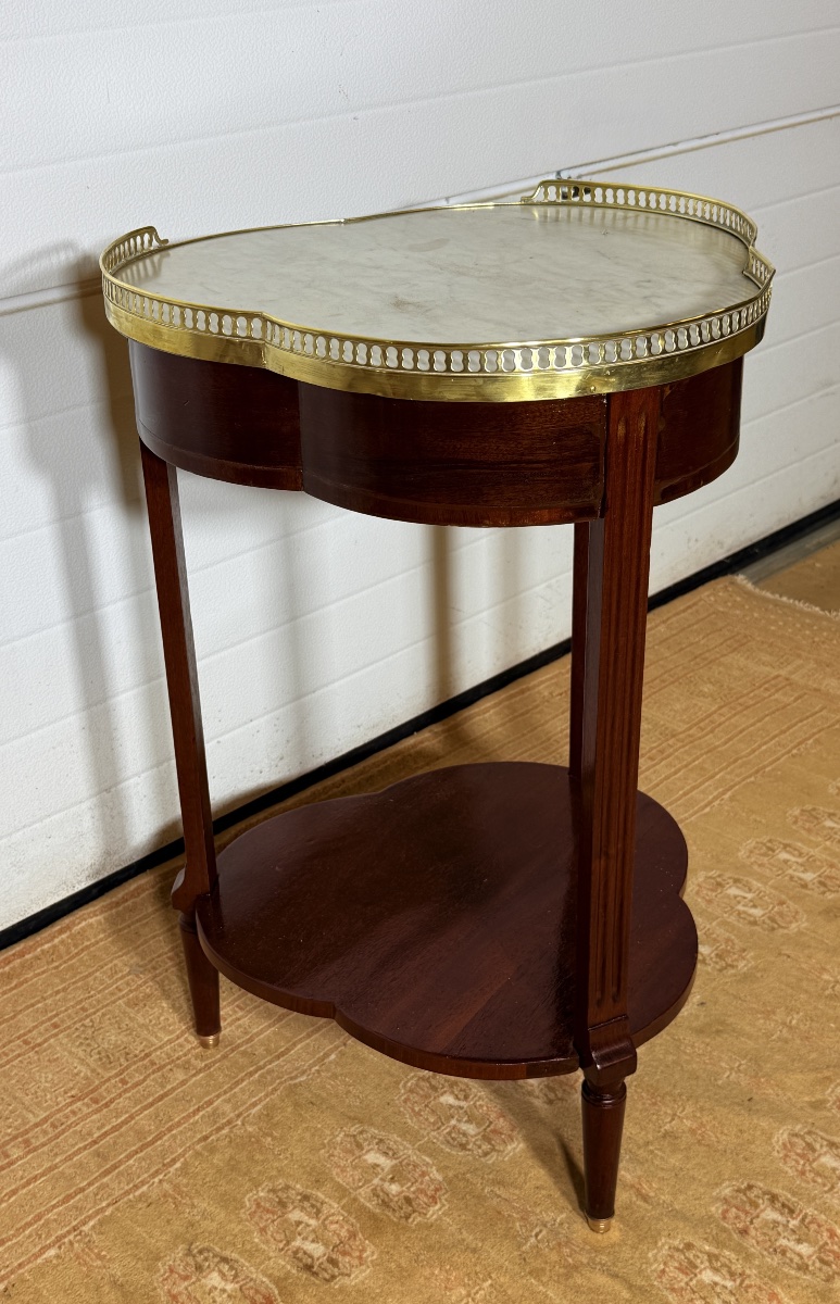 Table de Salon Louis XVI , de Forme polylobée , Époque XVIIIe Siècle -photo-5