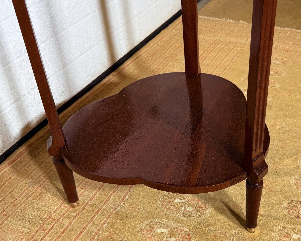 Table de Salon Louis XVI , de Forme polylobée , Époque XVIIIe Siècle -photo-6