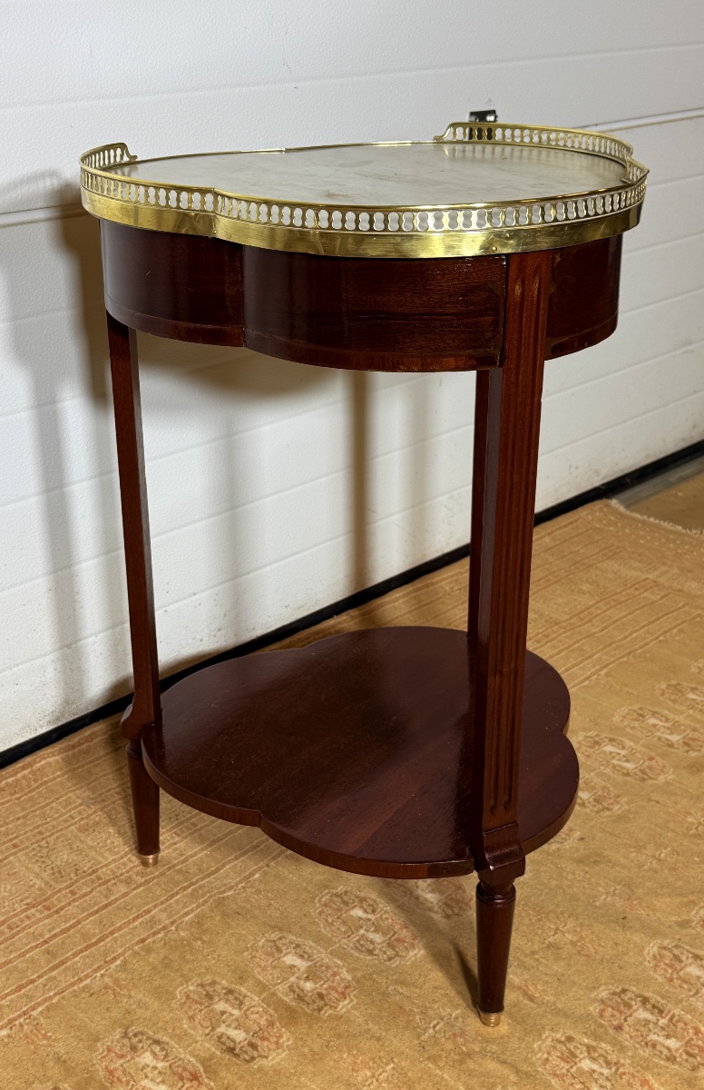 Table de Salon Louis XVI , de Forme polylobée , Époque XVIIIe Siècle -photo-8