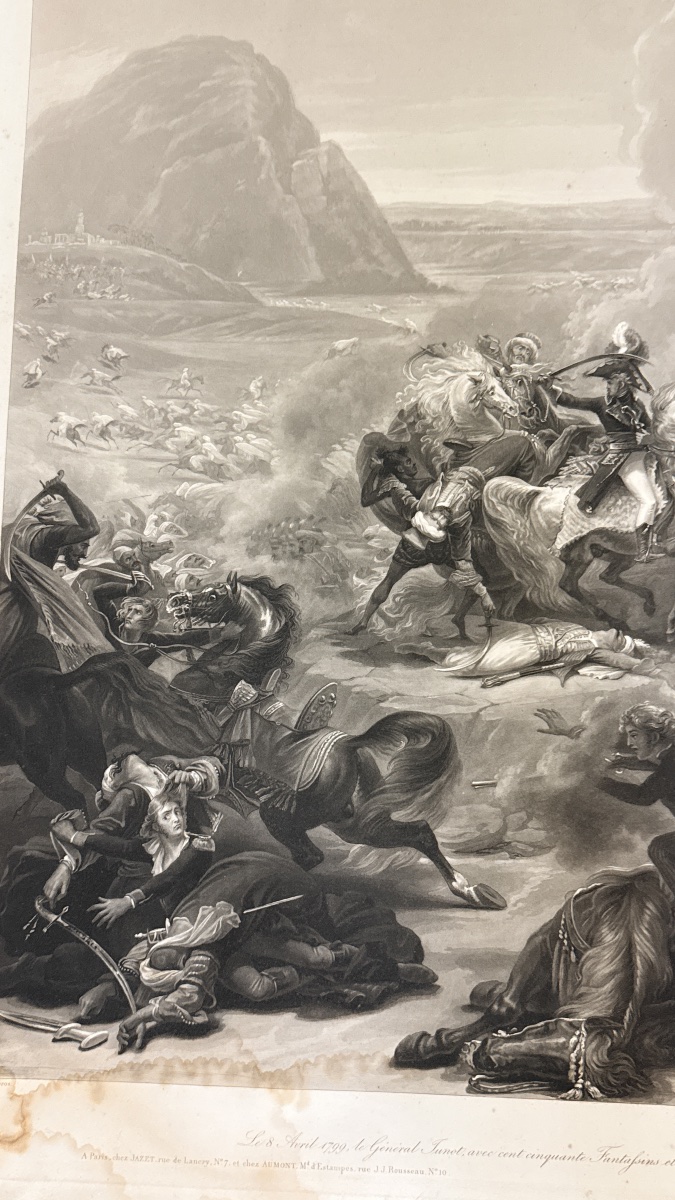 Gravure historique d’après Antoine-Jean GROS  , XIXe Siècle -photo-4
