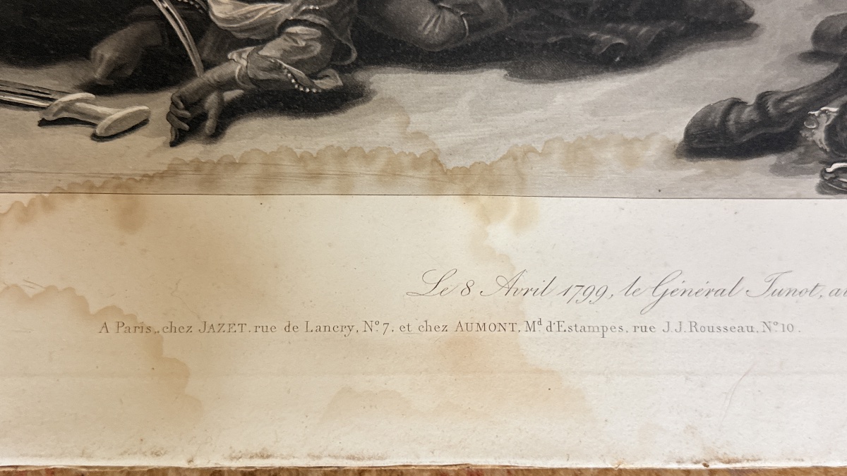 Gravure historique d’après Antoine-Jean GROS  , XIXe Siècle -photo-4
