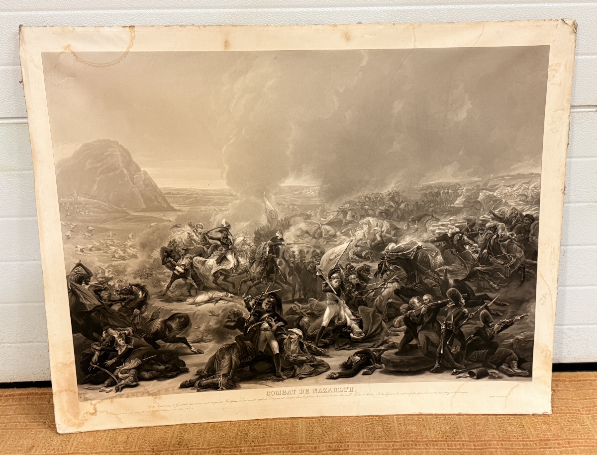 Gravure historique d’après Antoine-Jean GROS  , XIXe Siècle 