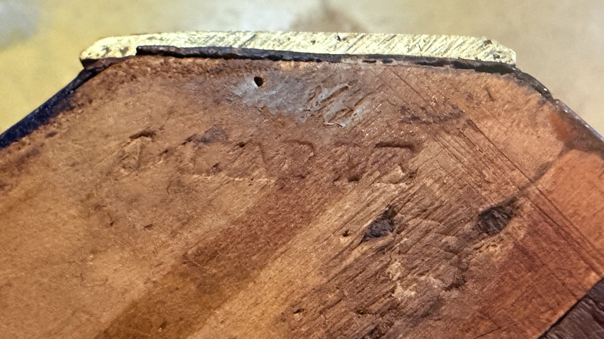 Transitional Chest Of Drawers, Stamped "jean Lapie," 18th Century -photo-7