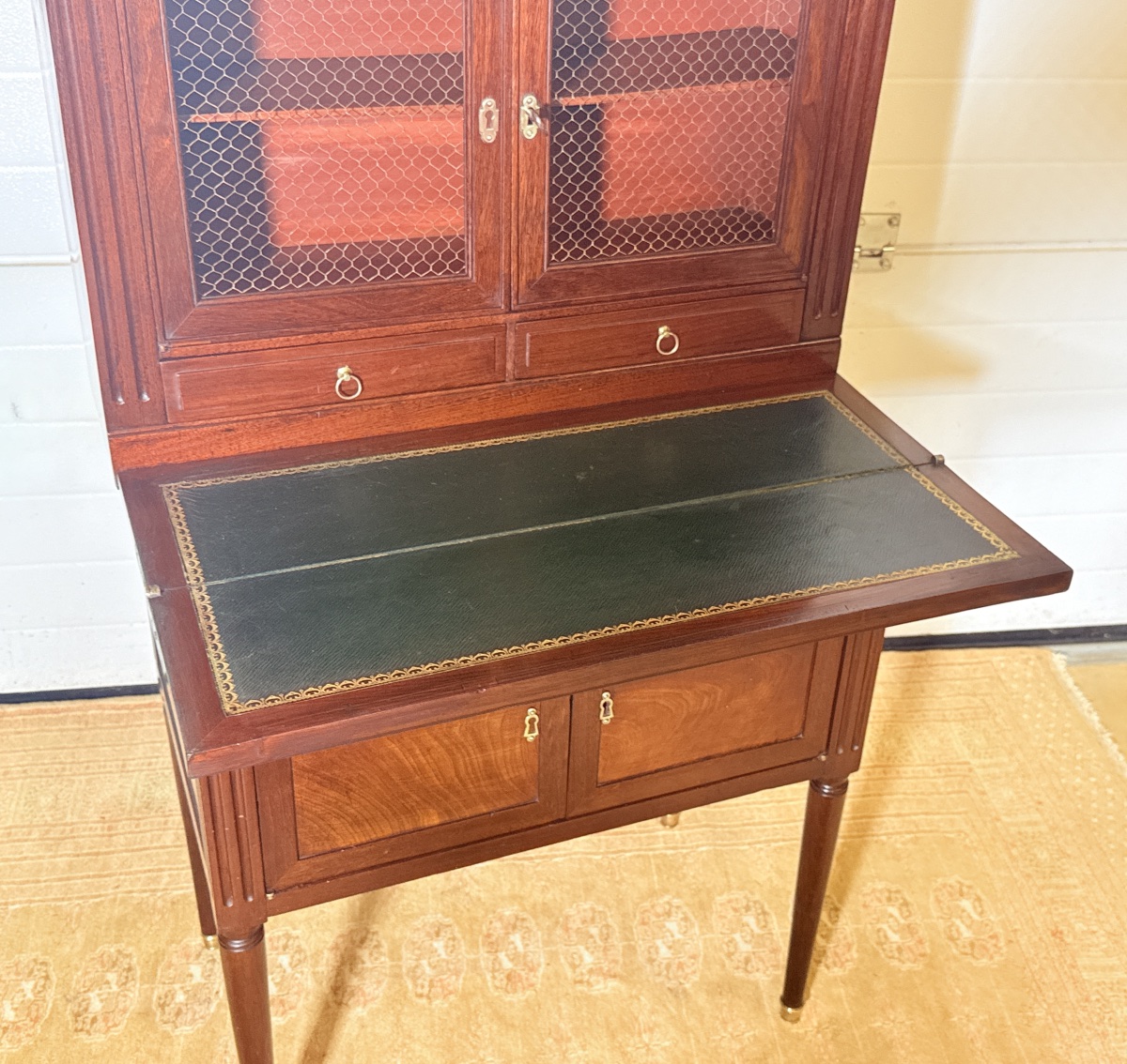 Cabinet Louis 16 , Estampillé E. AVRIL, Époque XVIIIe Siècle -photo-1
