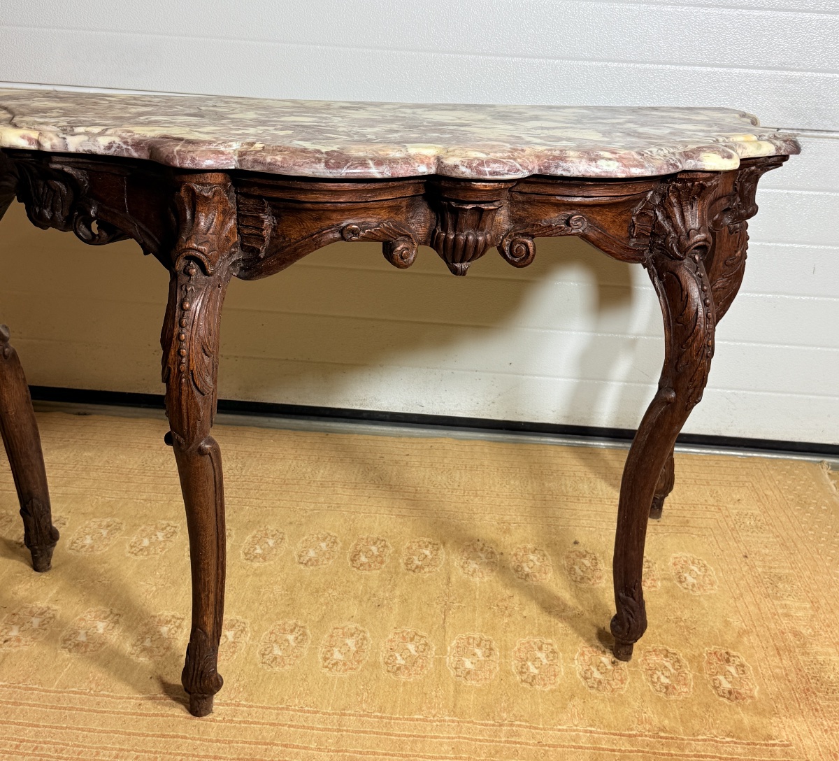 Console en Arbalète , Époque Régence vers 1720 / 1730 , début XVIIIe -photo-5
