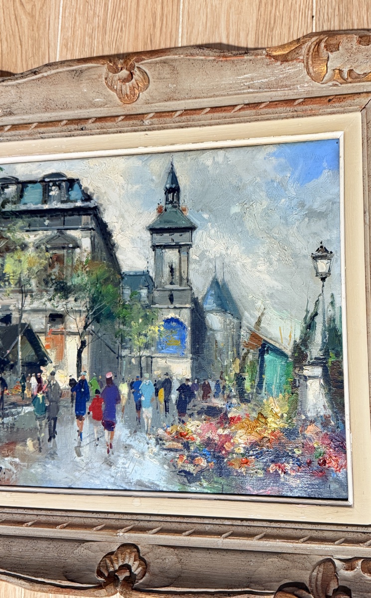 &amp;quot;quai Aux Fleurs,&amp;quot; By Fernand Claver (1918–1961)-photo-4