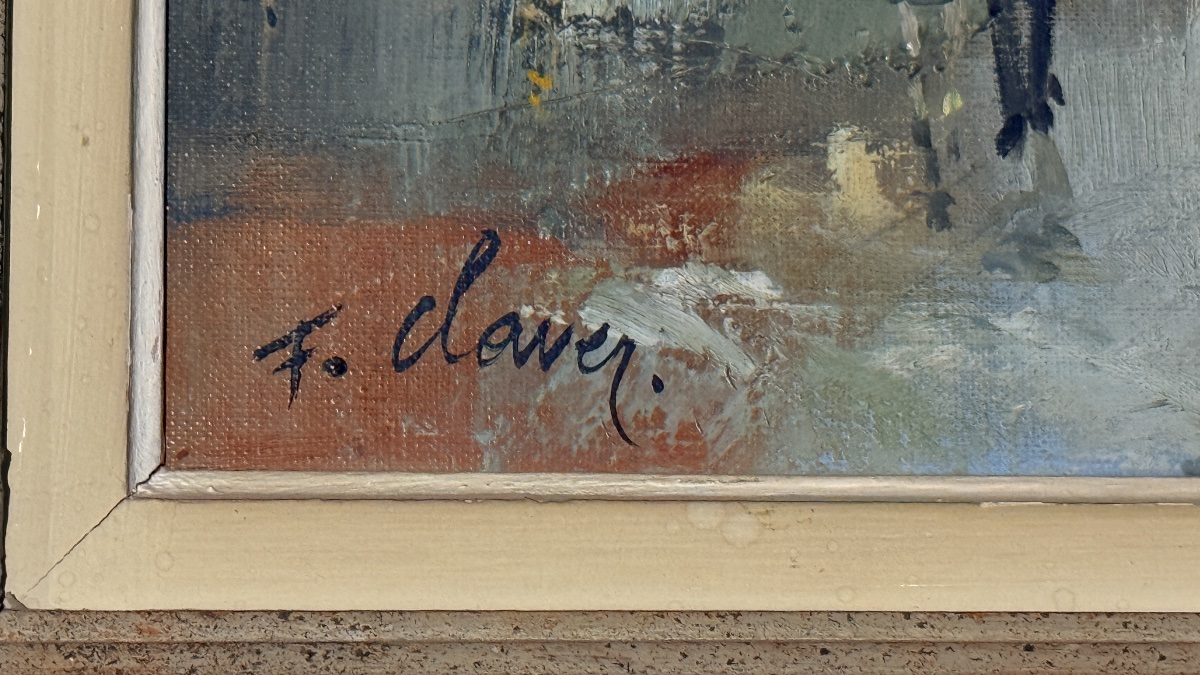 &amp;quot;quai Aux Fleurs,&amp;quot; By Fernand Claver (1918–1961)-photo-5