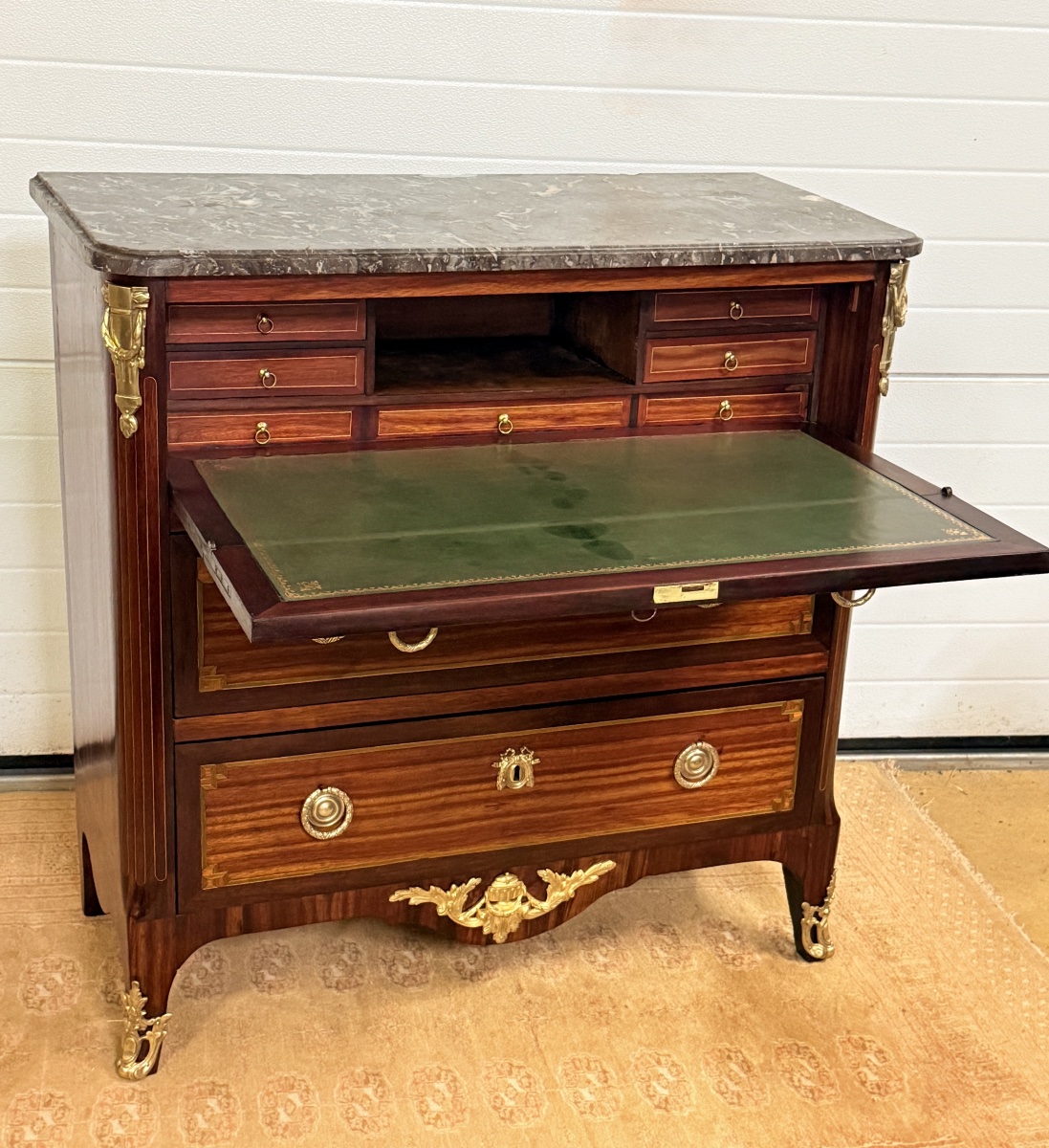 Louis XVI Secretary Chest, Late 18th Century -photo-2
