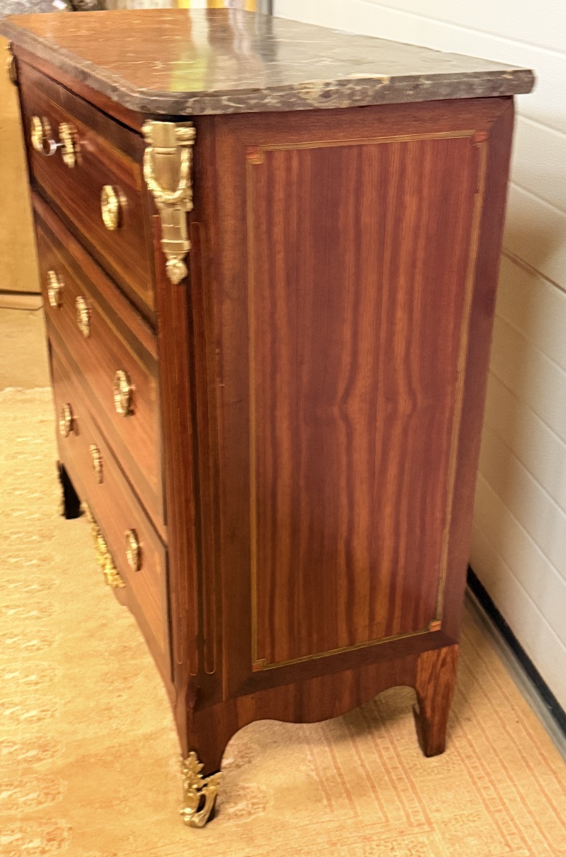 Louis XVI Secretary Chest, Late 18th Century -photo-2