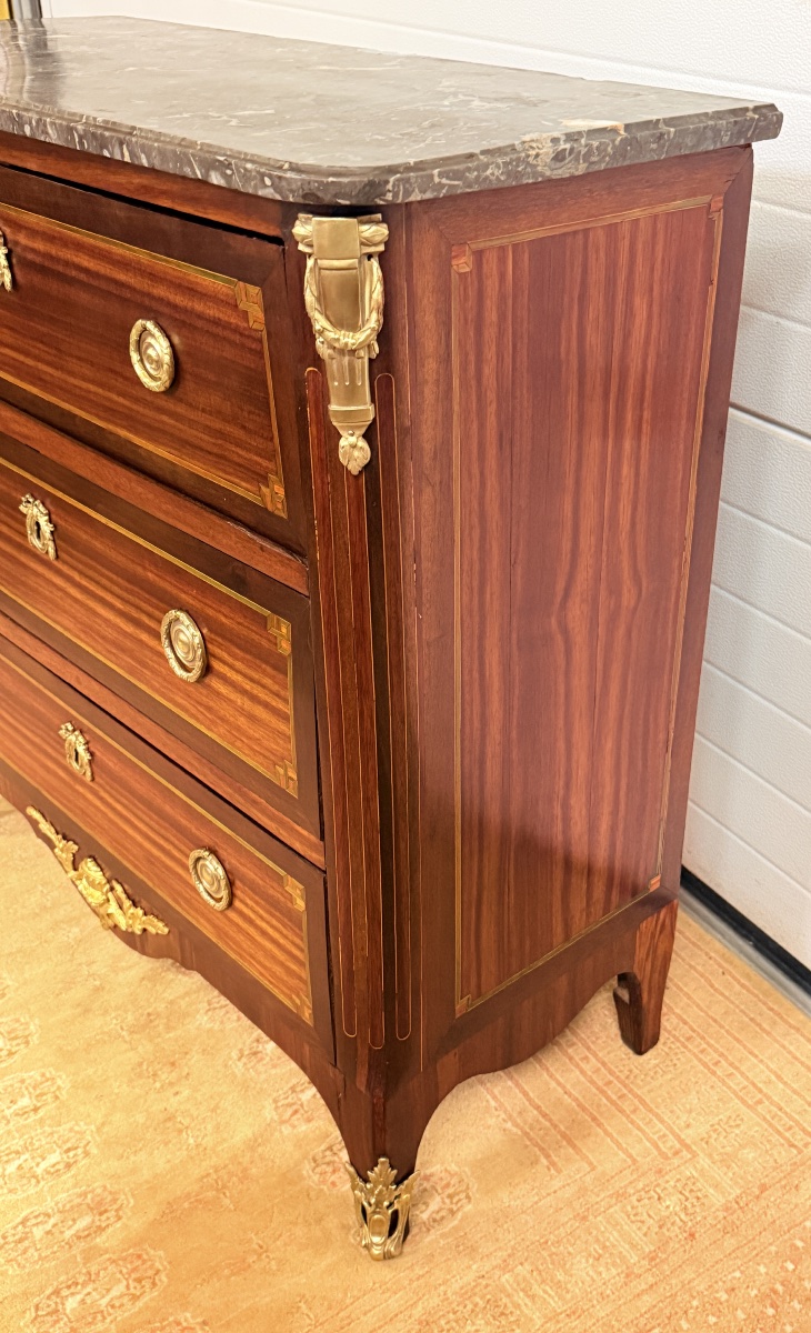 Louis XVI Secretary Chest, Late 18th Century -photo-8