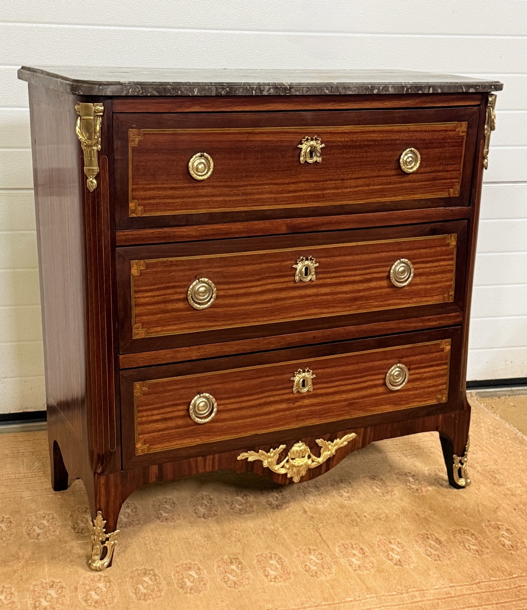 Louis XVI Secretary Chest, Late 18th Century 