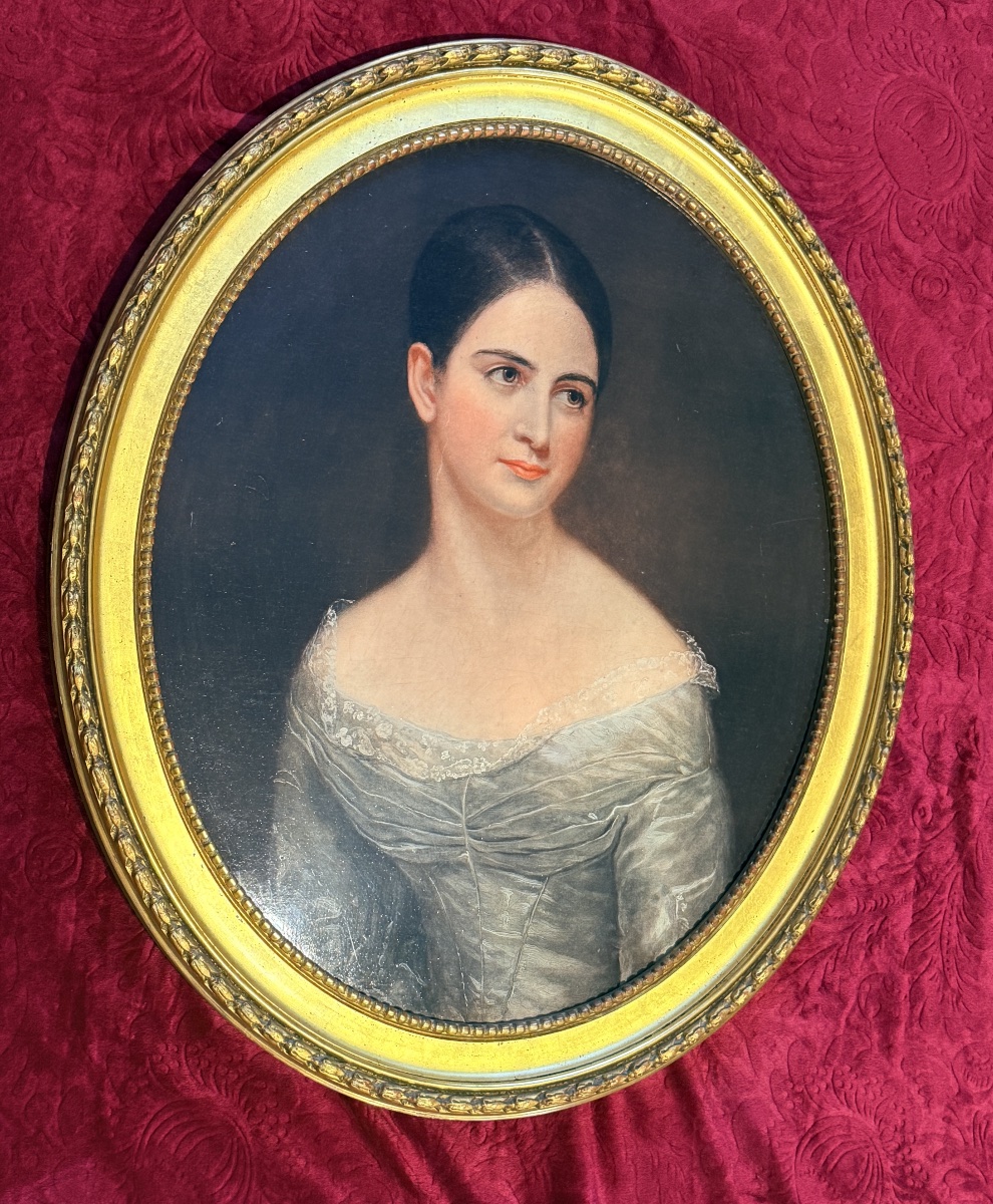 Portrait Of A Woman, 19th-century French School -photo-4