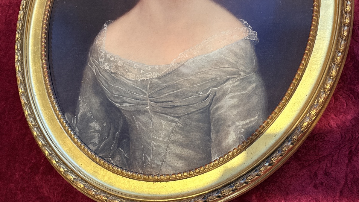 Portrait Of A Woman, 19th-century French School -photo-7