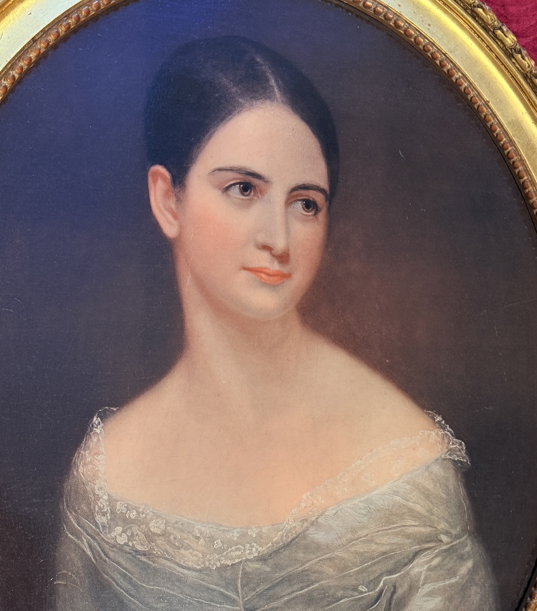 Portrait Of A Woman, 19th-century French School 