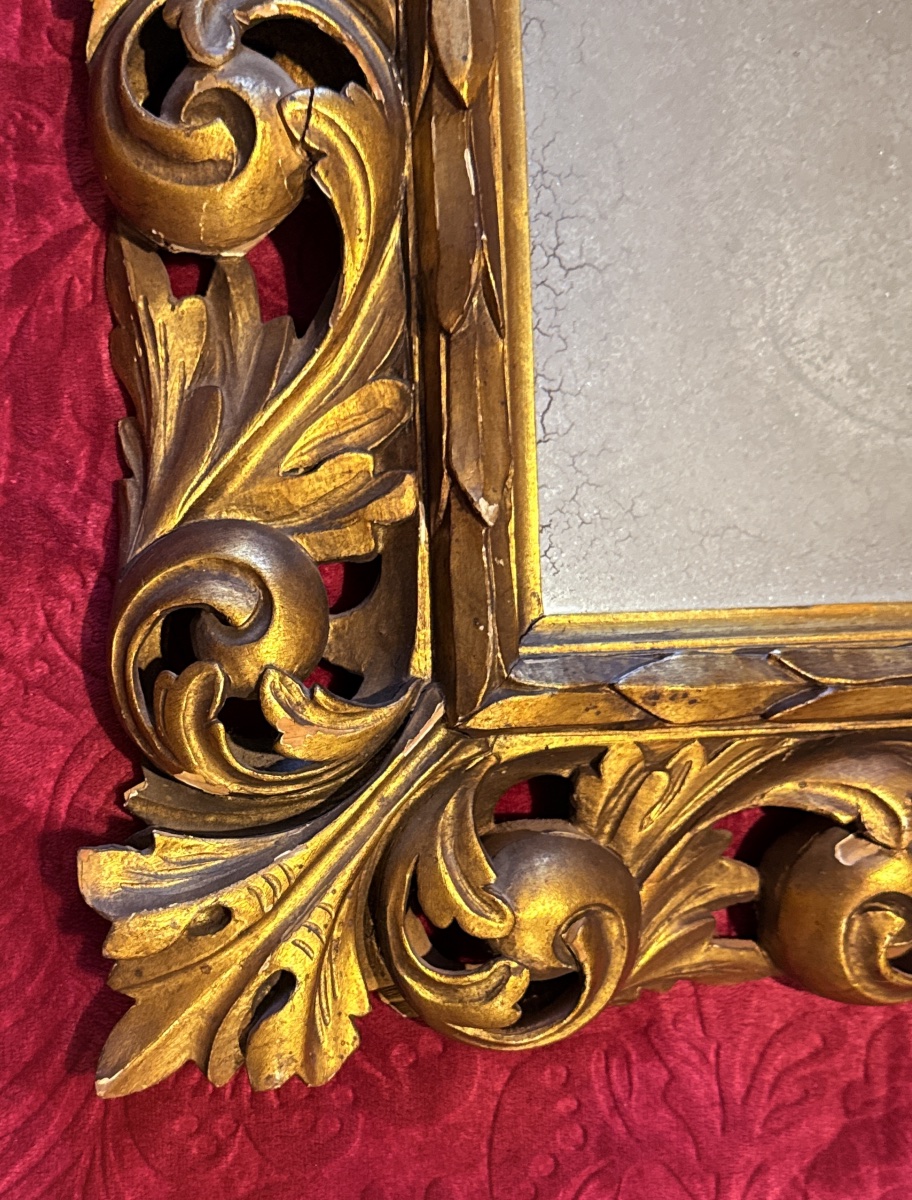 Miroir Louis XV ,  Époque XIXe  -photo-3