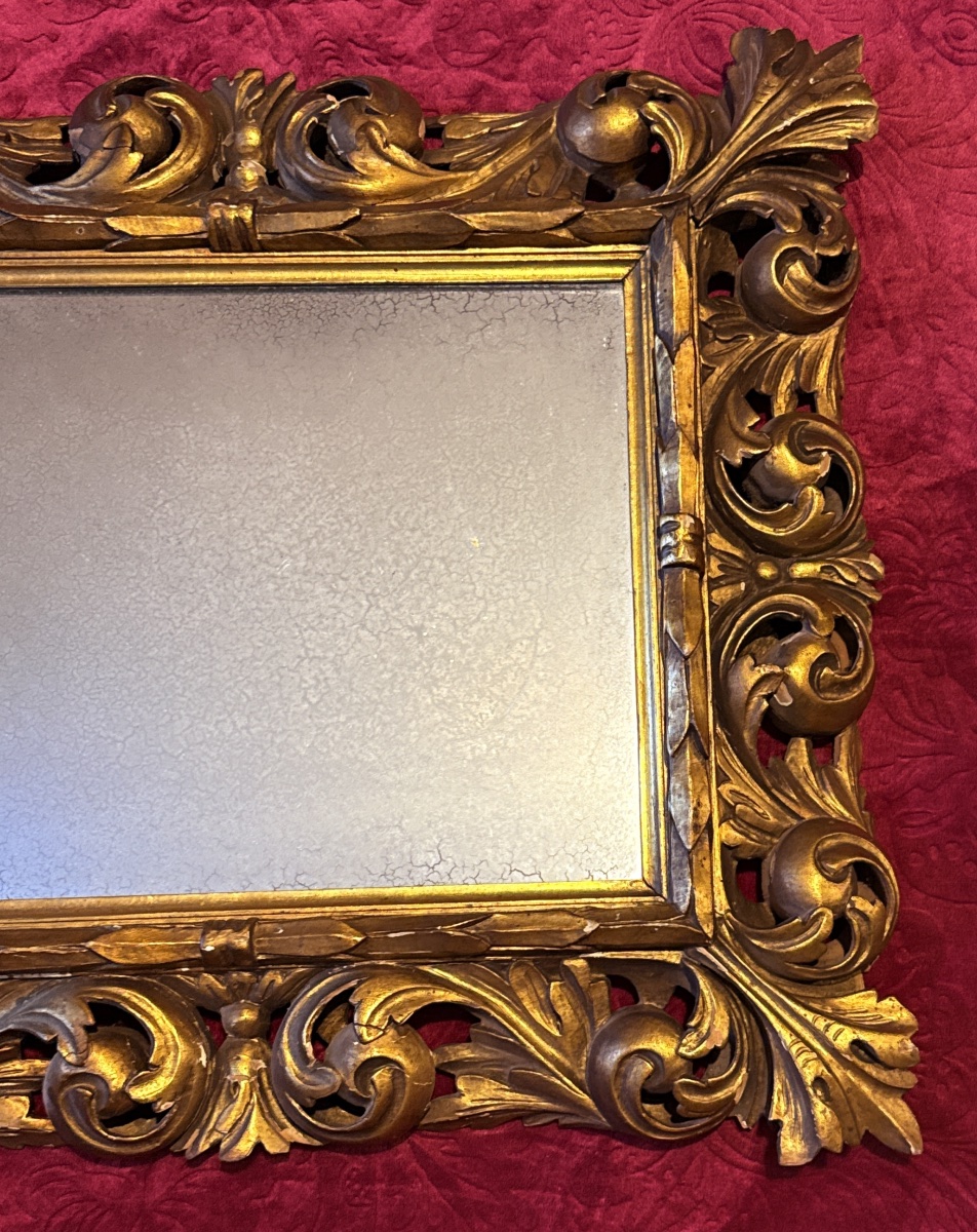 Miroir Louis XV ,  Époque XIXe  -photo-3