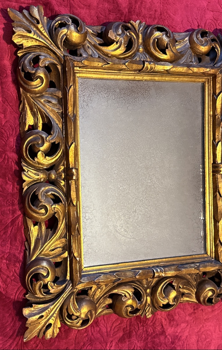 Miroir Louis XV ,  Époque XIXe  -photo-5