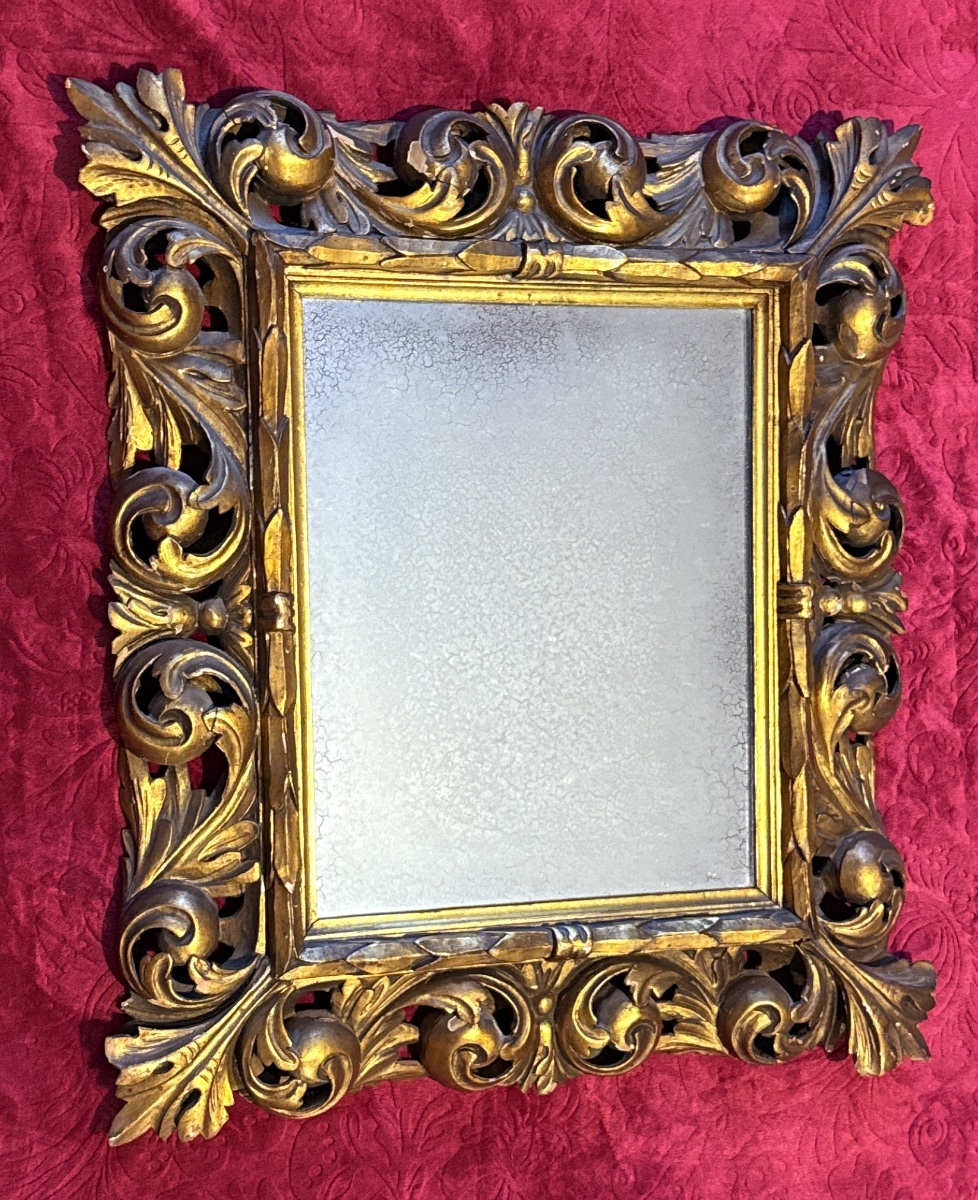 Miroir Louis XV ,  Époque XIXe  