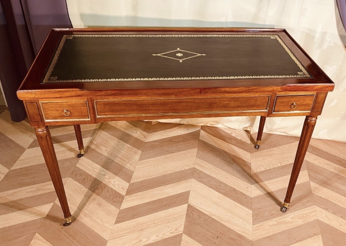 Tric Trac Table. Stamped “etienne Avril,” 18th Century -photo-6