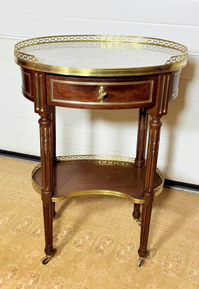Table de Salon Louis XVI , Époque Directoire -photo-3