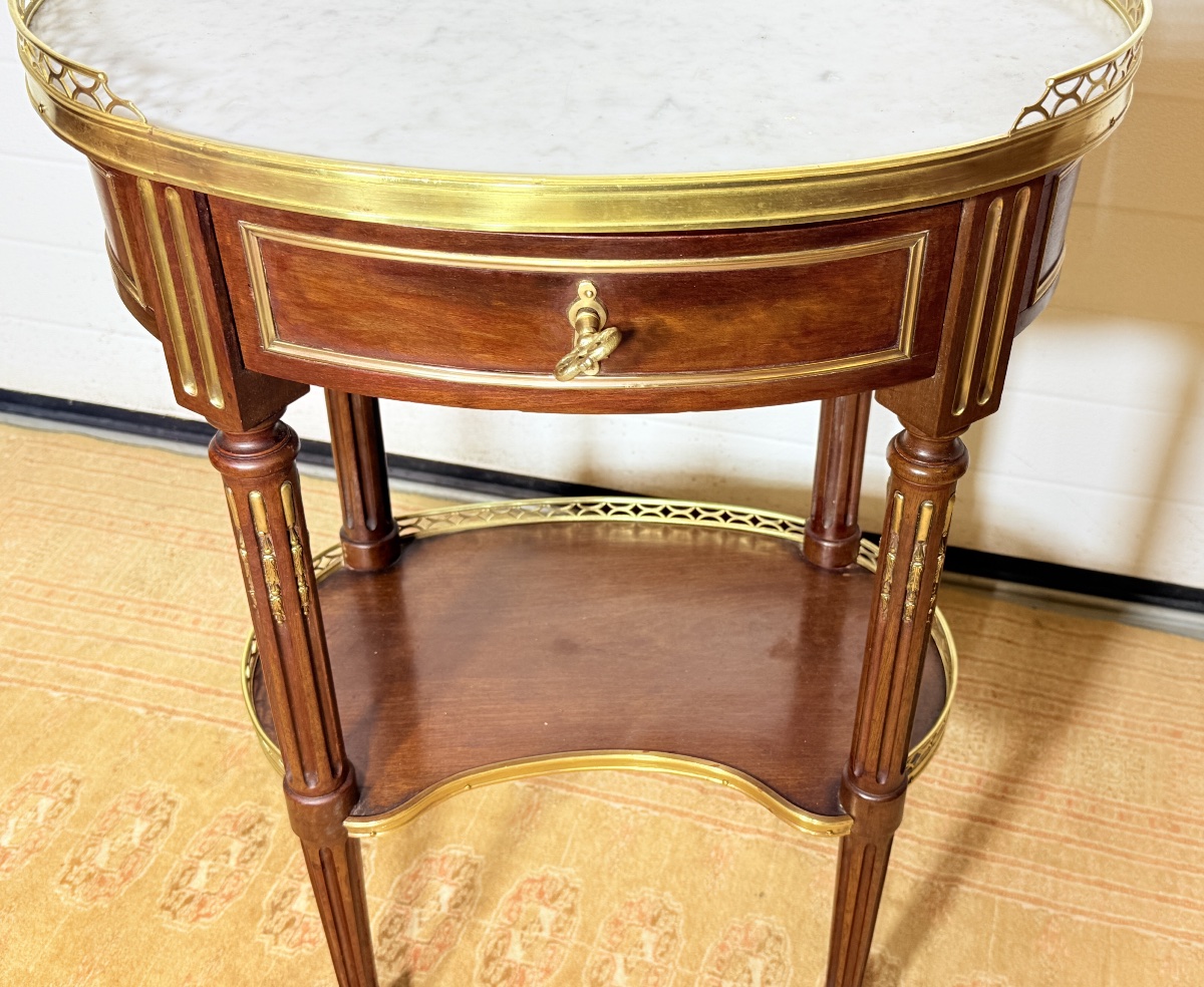 Table de Salon Louis XVI , Époque Directoire -photo-4