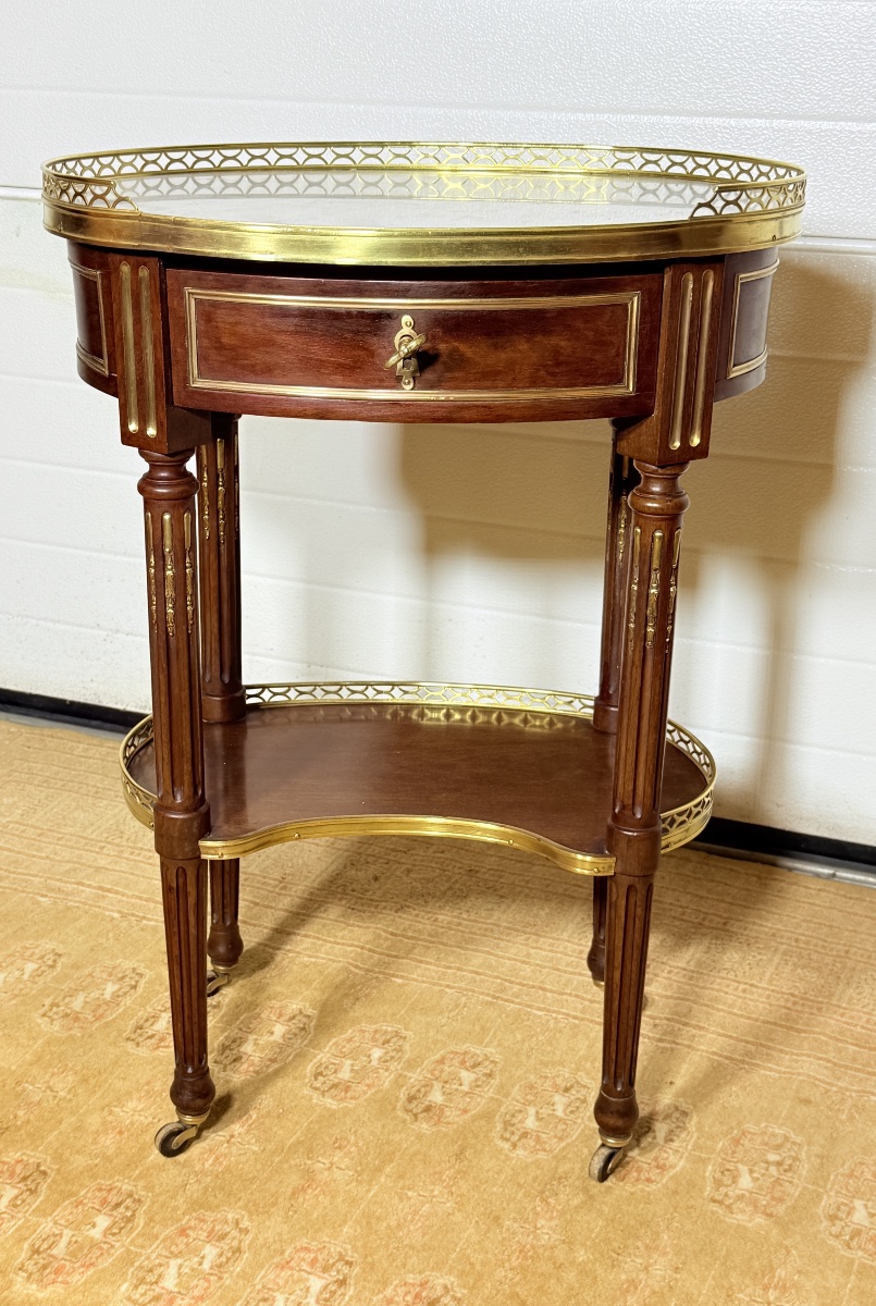 Table de Salon Louis XVI , Époque Directoire -photo-2