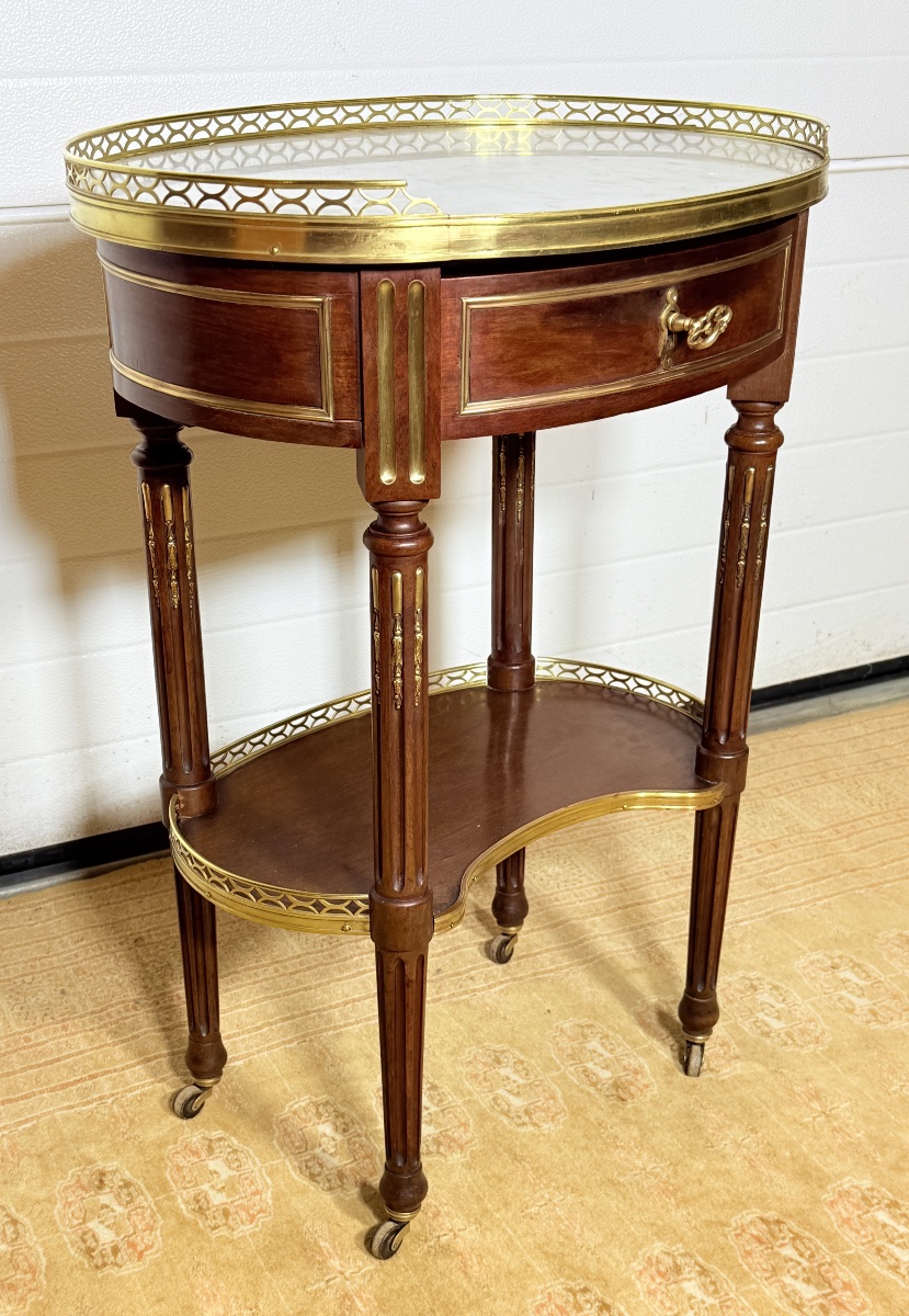 Table de Salon Louis XVI , Époque Directoire -photo-2