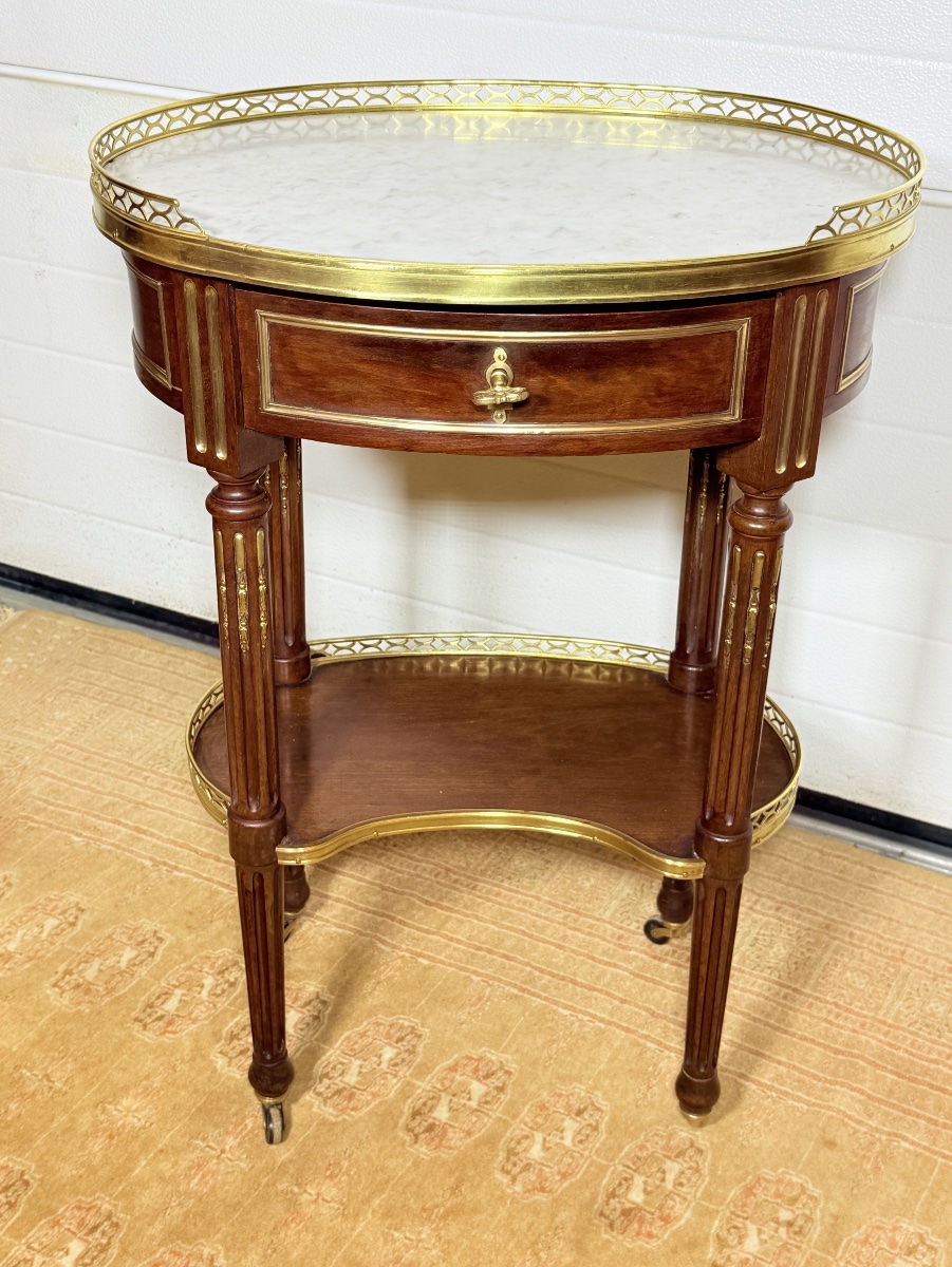 Table de Salon Louis XVI , Époque Directoire -photo-4