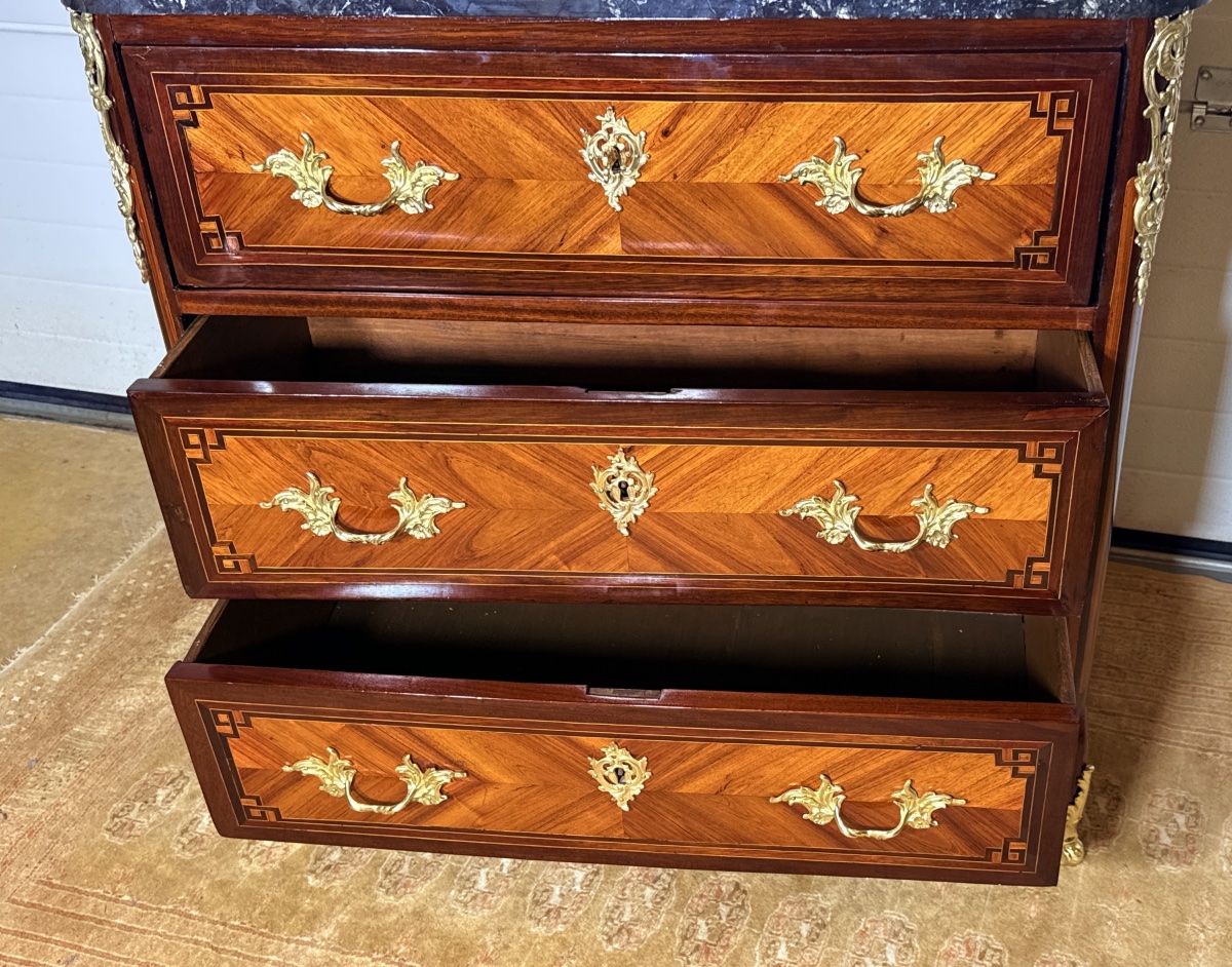 Commode Secrétaire , Époque Transition , XVIIIe Siècle -photo-8