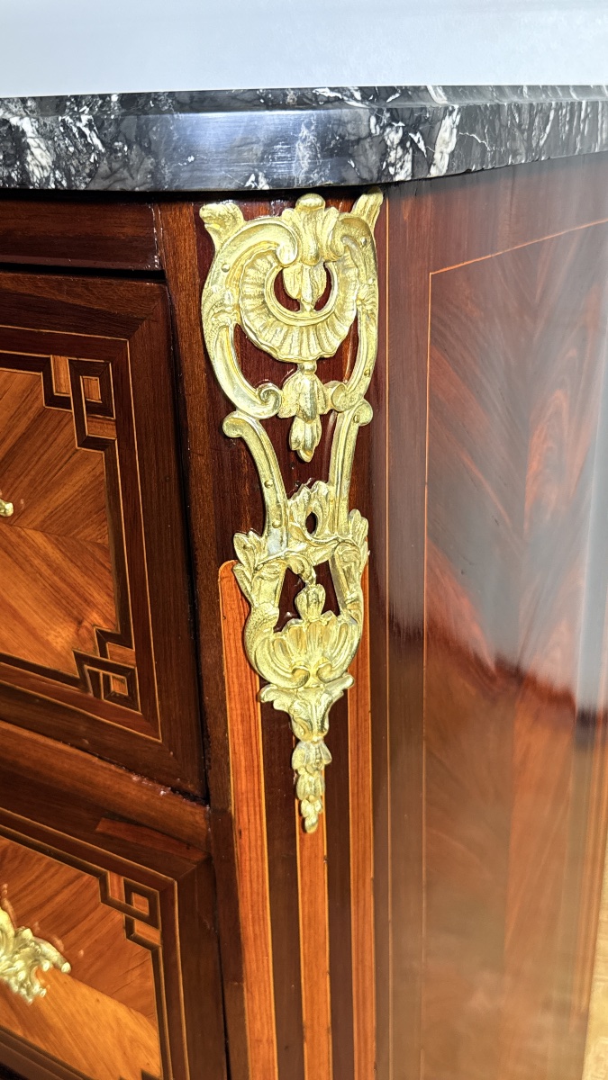Commode Secrétaire , Époque Transition , XVIIIe Siècle -photo-6