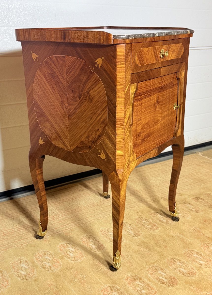Meuble Transition , Estampillé TEUNE , Époque XVIIIe Siècle -photo-4