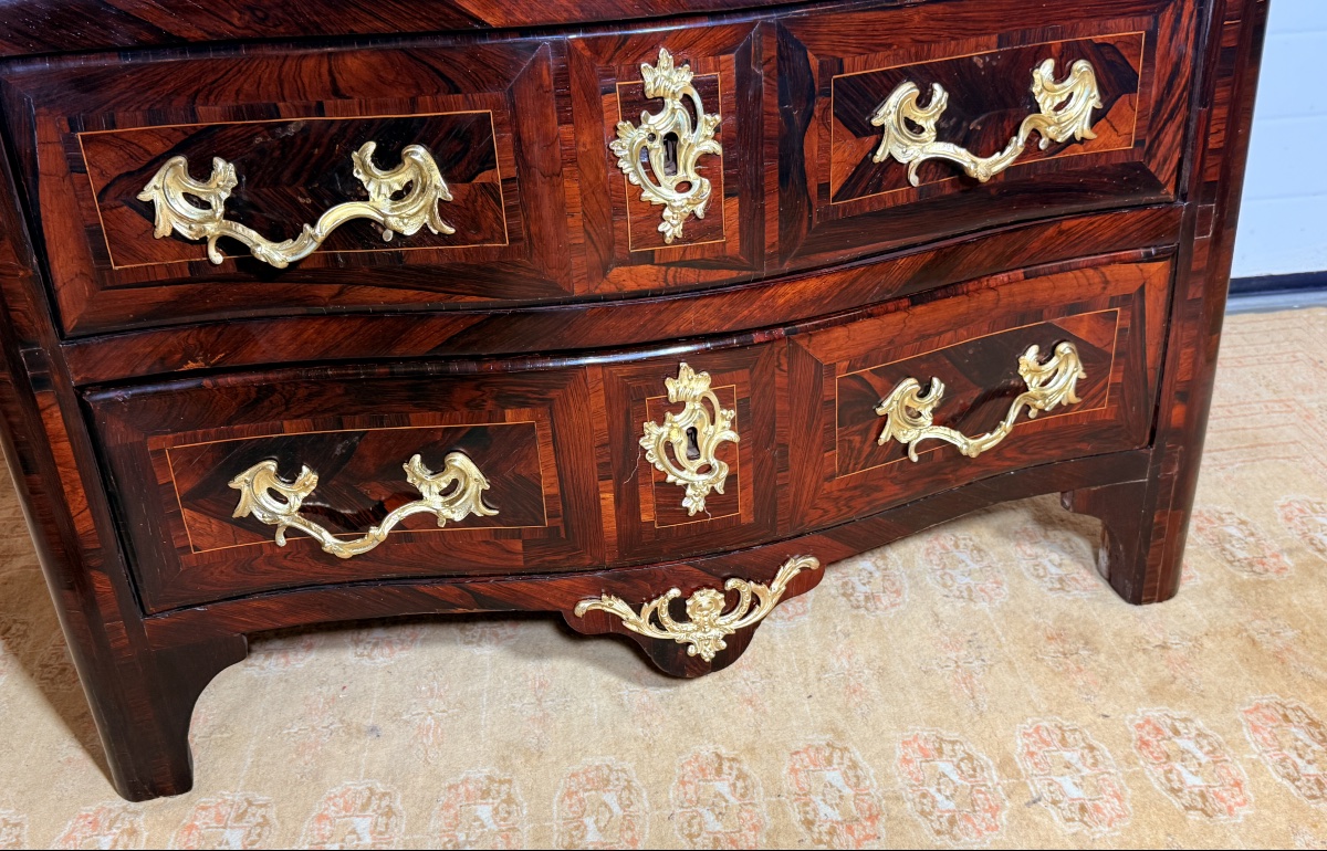 Commode Régence d’époque XVIIIe Siècle -photo-4