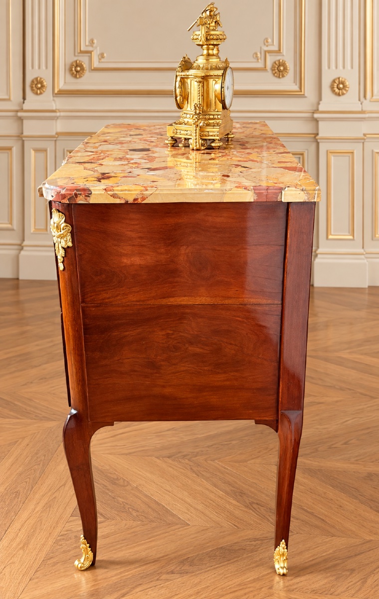 Commode En Acajou , Estampillée L. PERIDIEZ,  XVIIIe Siècle -photo-3