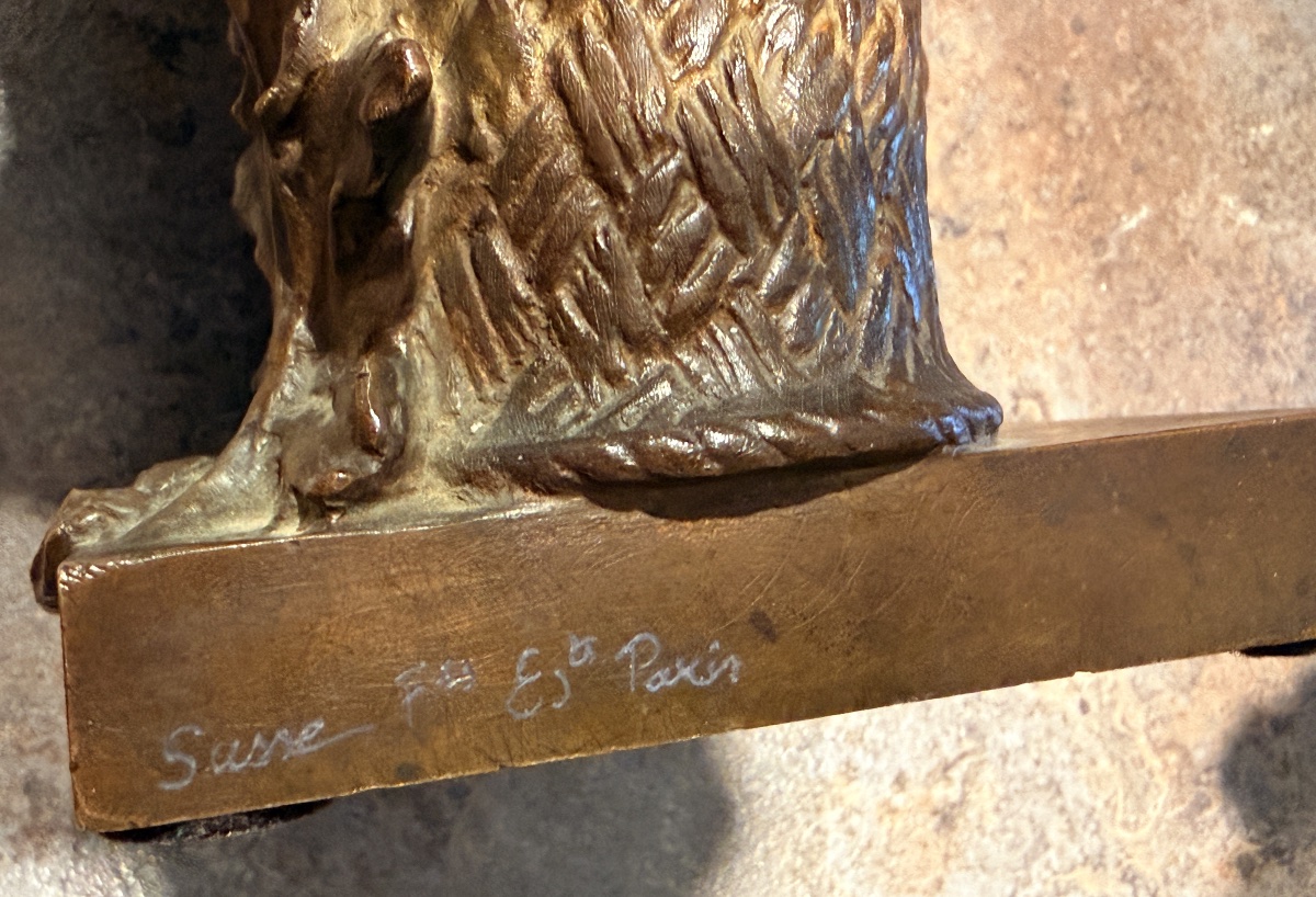 Bronze signé SUSSE Frères Éditions Paris , XIXe Siècle -photo-3
