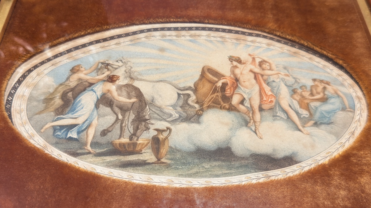 Pair Of Mythological Engravings, 19th Century -photo-1