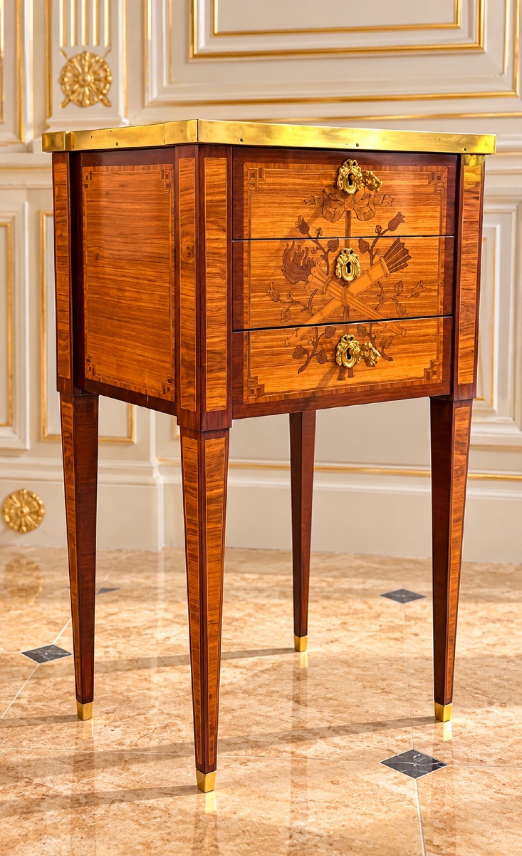 Table De Salon Louis XVI , Époque XVIIIe Siècle -photo-6