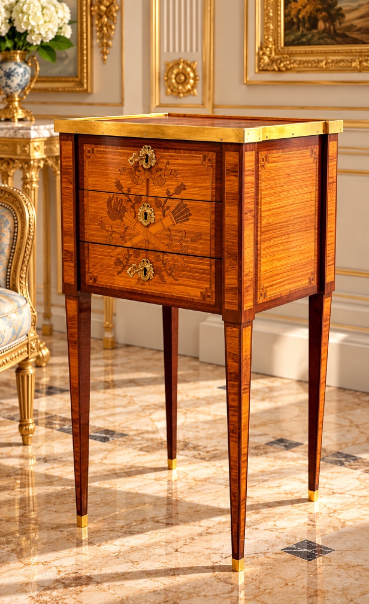 Louis XVI Coffee Table, 18th Century -photo-1