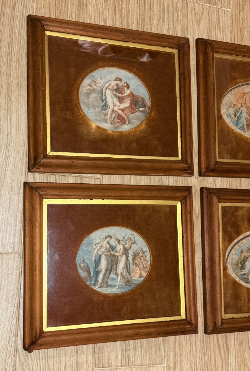 4 Mythological Engravings, -photo-3