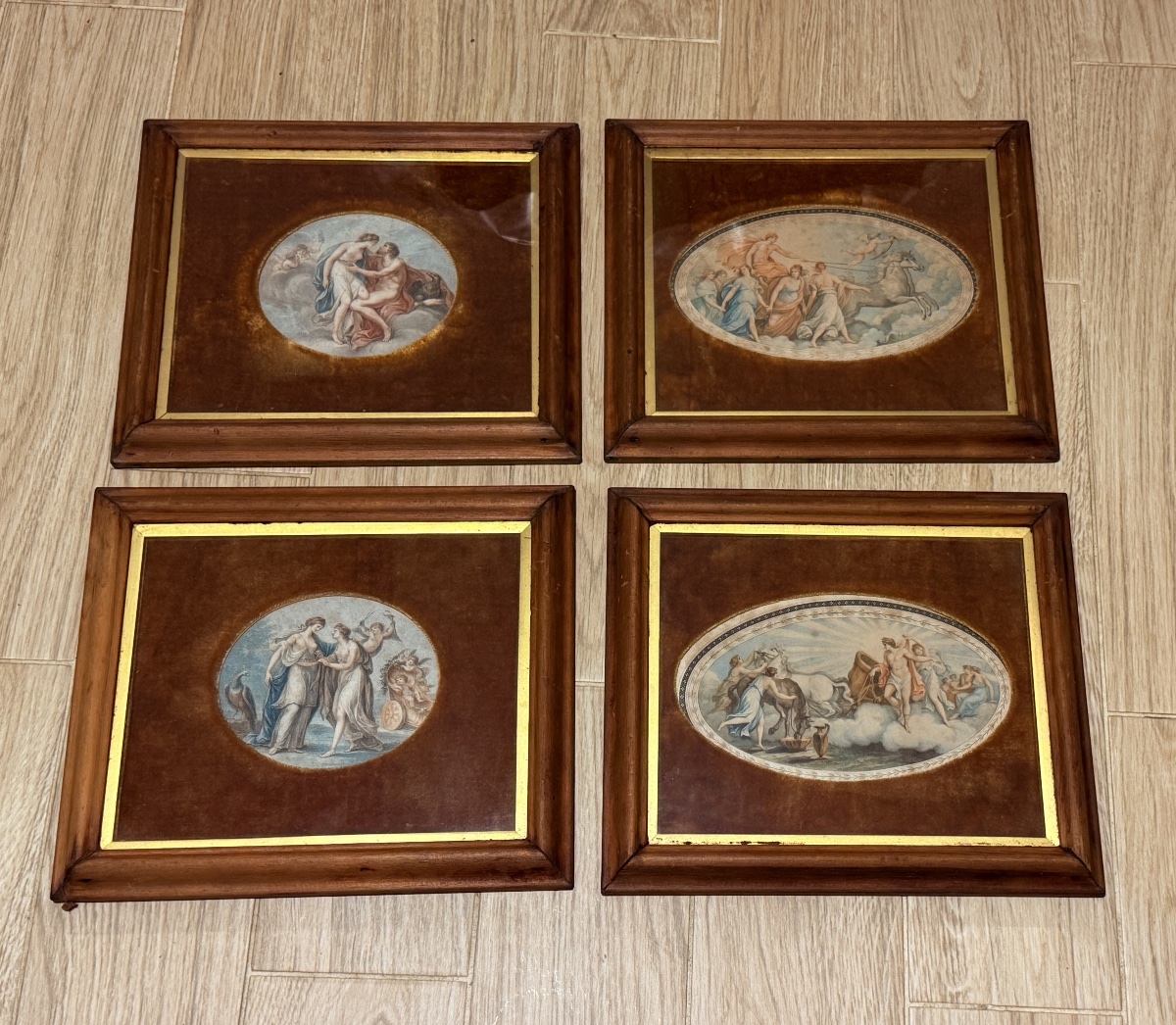 4 Mythological Engravings, 