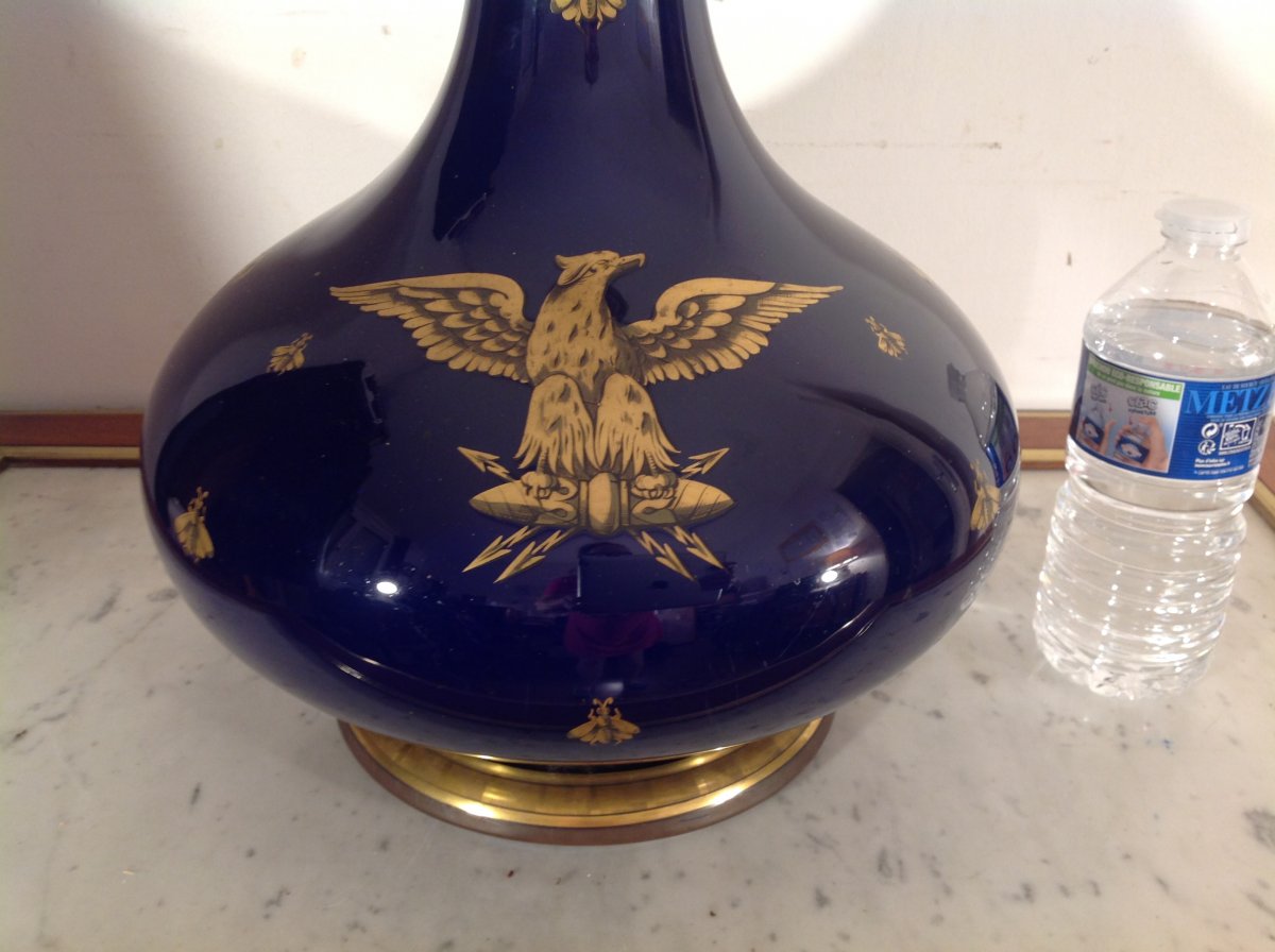 Grand Vase à l'Empire , Manufacture De Tours -photo-2