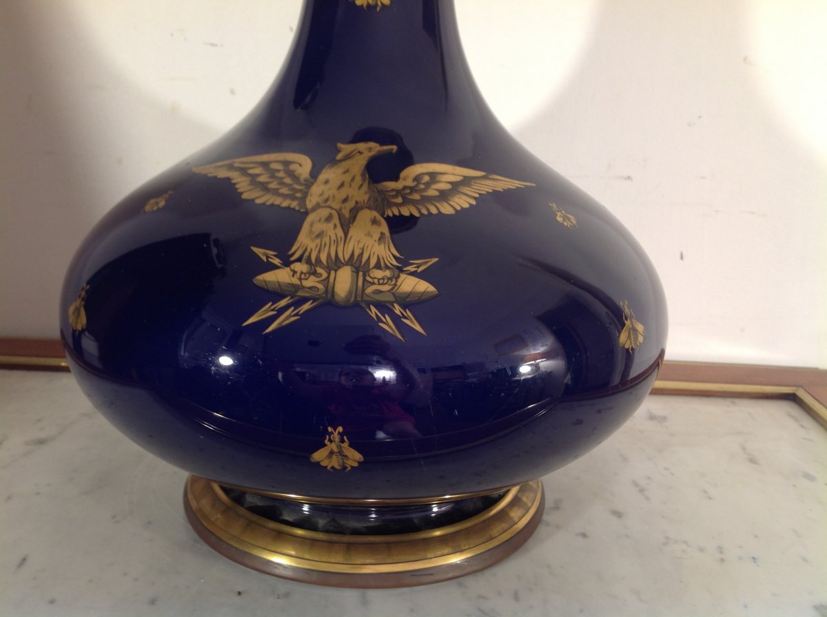 Grand Vase à l'Empire , Manufacture De Tours -photo-4