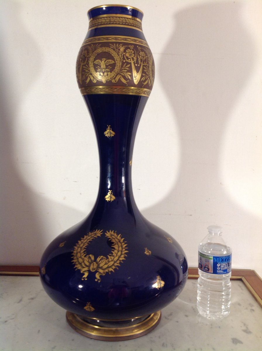 Grand Vase à l'Empire , Manufacture De Tours -photo-1