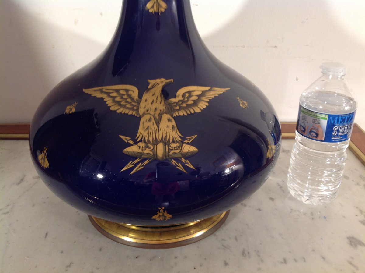 Grand Vase à l'Empire , Manufacture De Tours -photo-6