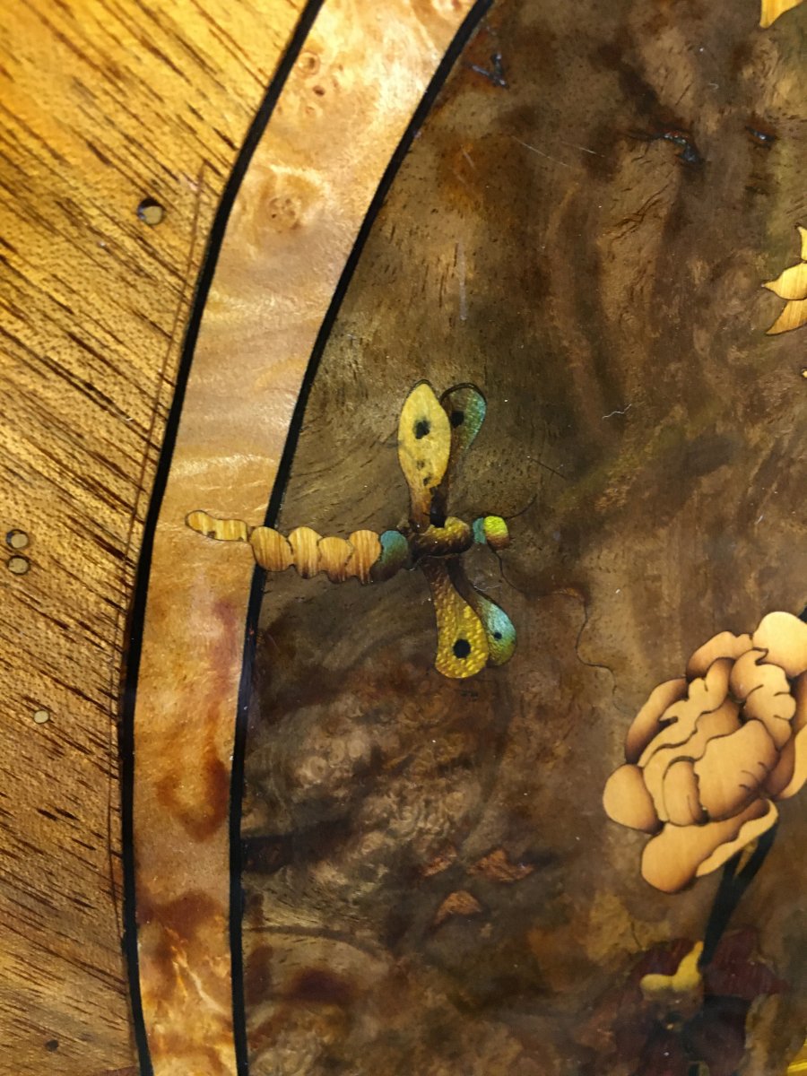 Secrétaire Estampillé  HACHE  Fils à Grenoble ,  18ème Siècle -photo-1